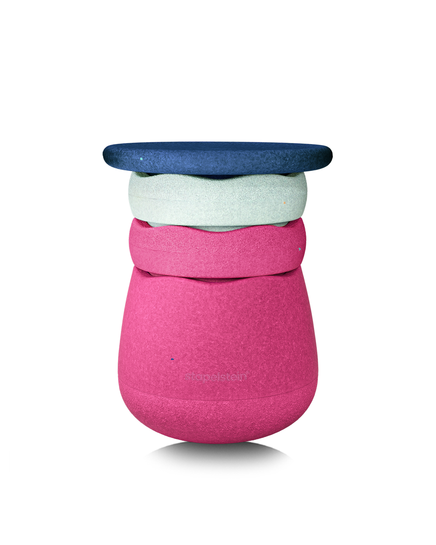 Stapelstein® Dynamic tutto unique (Colori casuali) – Sgabello modulare per movimento e concentrazione a qualsiasi età 