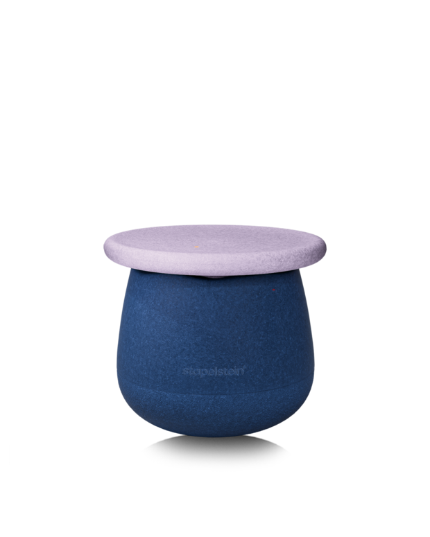 Stapelstein® Dynamic small unique (Colores aleatorios) – Taburete infantil-Set para equilibrio y movimiento a partir de 3 años 