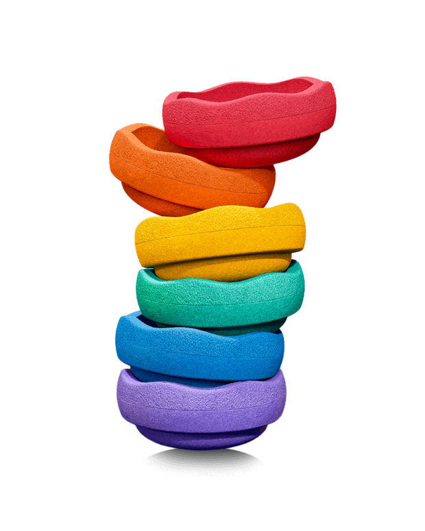 Stapelstein Original Mini rainbow classic