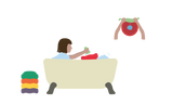 Spielidee Badewannenexperiment mit Stapelstein® - Spielidee für Kinder im Alter von 1-3, 3-6 Jahren