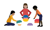 Spielidee Ene, mene, meck – Inside ist weg mit Stapelstein® - Spielidee für Kinder im Alter von 3-6, 6-10 Jahren