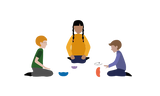 Spielidee Kreiseln mit Stapelstein® - Spielidee für Kinder im Alter von 3-6, 6-10 Jahren
