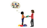 Spielidee Stapelstein® Salat mit Stapelstein® - Spielidee für Kinder im Alter von 3-6, 6-10 Jahren