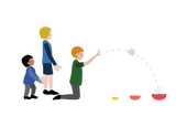 Spielidee Treffsicher mit Stapelstein® - Spielidee für Kinder im Alter von 3-6, 6-10 Jahren